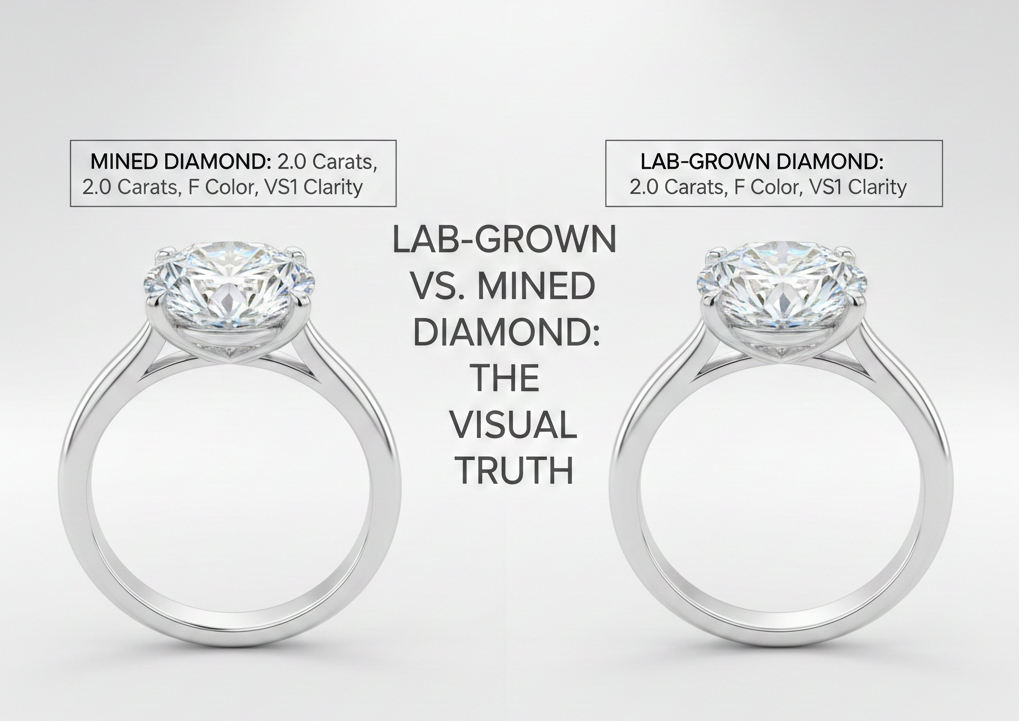 Lab-grown vs. Natural diamonds - The 2026 Engagement Ring Hack